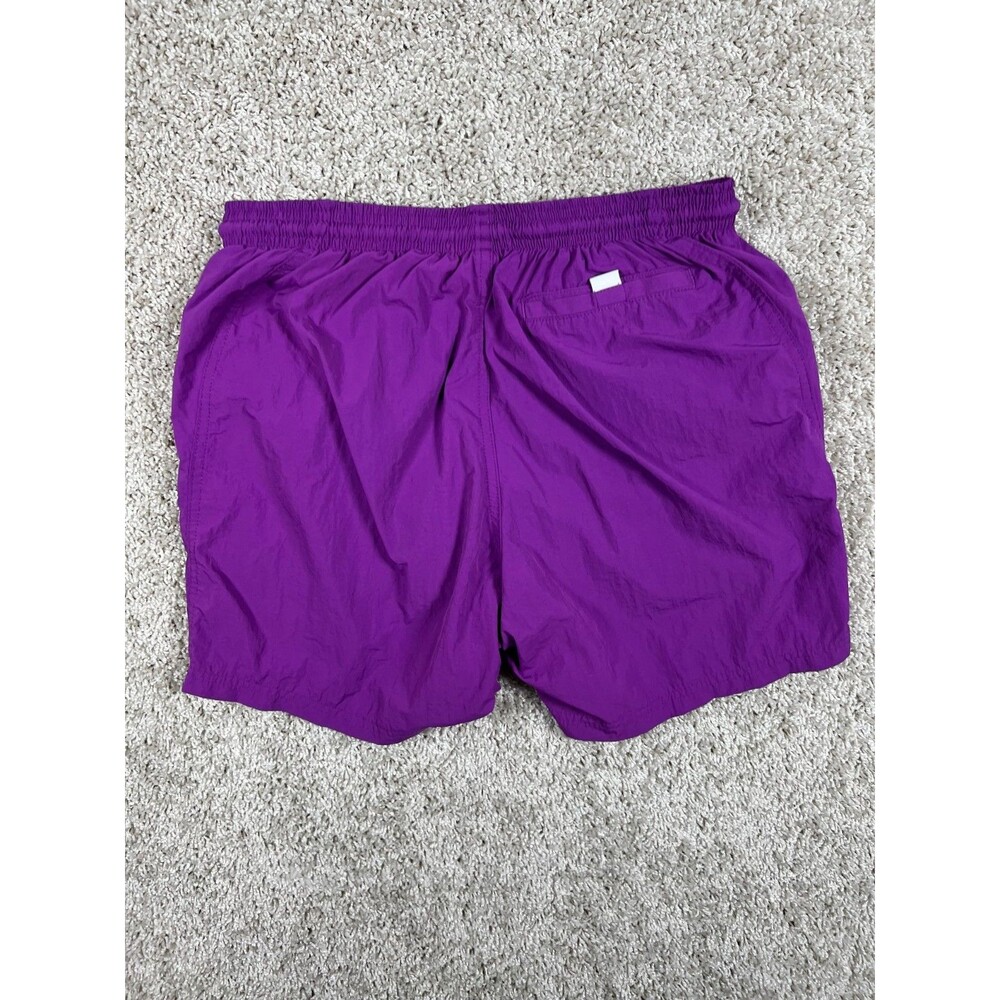 BOSS by Hugo Boss Men's Hybrid 5” LOGO print Quick-Drying Swim Shorts S, Plum - Picture 4 of 8